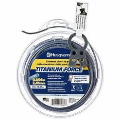 Husqvarna Titanium Force Trimmer Line .105 X 690' - High-Performance Cutting Line for Trimmers and Brushcutters