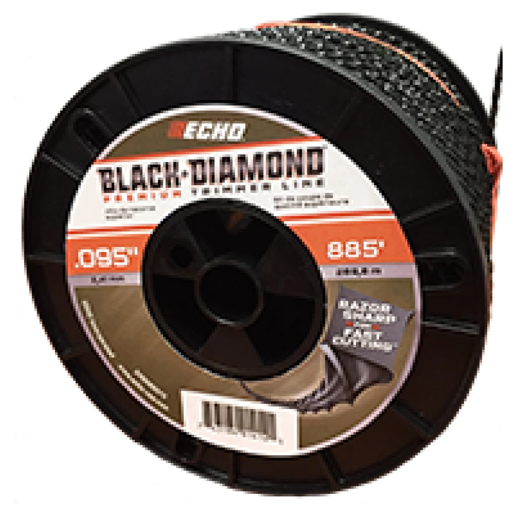 ECHO .095 Black Diamond Trim Line (3lb) #330095073 - High-Performance Trimmer Line for Professional Landscaping 3 ECHO .095 Black Diamond Trim Line (3lb) #330095073 - High-Performance Trimmer Line for Professional Landscaping