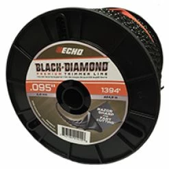 ECHO .095 Black Diamond Trim Line (5lb) #330095075 - High-Performance Trimmer Line for Professional Results