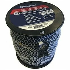 Husqvarna Titanium Force Trimmer Line .130x763' - Premium Durability for Efficient Cutting | Trimmer/Brushcutter Accessories