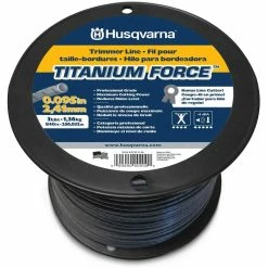 Husqvarna Titanium Force Trimmer Line .095x840' - High-Performance Trimmer Accessory #639005106