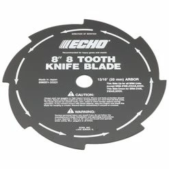 Echo 8" 8-Tooth Grass & Weed Blade #69600121431 - High-Performance Trimmer Accessory