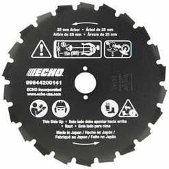 ECHO 8" 22-Tooth Clearing Saw Blade 25mm Arbor Size #99944200141 - Trimmer/Brushcutter Accessories