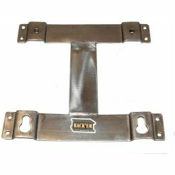 Rack'em Mfg Stainless Steel Motorcycle Chock Base #RA-17BS - Heavy-Duty Trailer Accessory