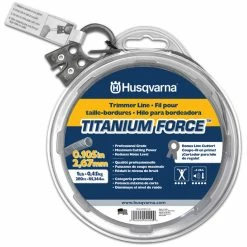 Husqvarna Titanium Force Trimmer Line .105 #639005103 - High-Performance Trimmer Line for Precision Cutting