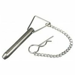 Trailer Accessories Uriah Replacement Pin And Chain 9/16" Diameter - Durable & Reliable Trailer Coupler Lock