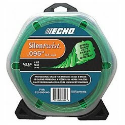 Echo .095" Silentwist Trimmer Line #322095060 - High-Performance Trimmer Line for Brushcutters