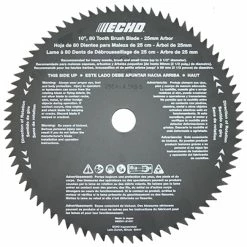 Echo 10" 80-Tooth Brush Blade #69500121431 - High-Performance Trimmer/Brushcutter Accessory