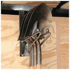 Rack'em Mfg RA-15 Enclosed Shovel Rack - Secure Trailer Accessory
